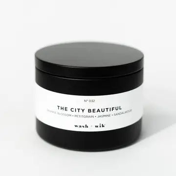 Wash and Wik | The City Beautiful | 8oz Black Tins