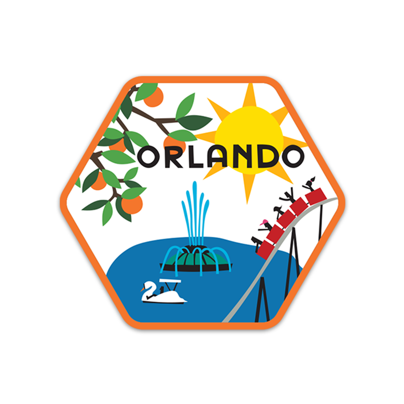 R. Nichols | Orlando Sticker