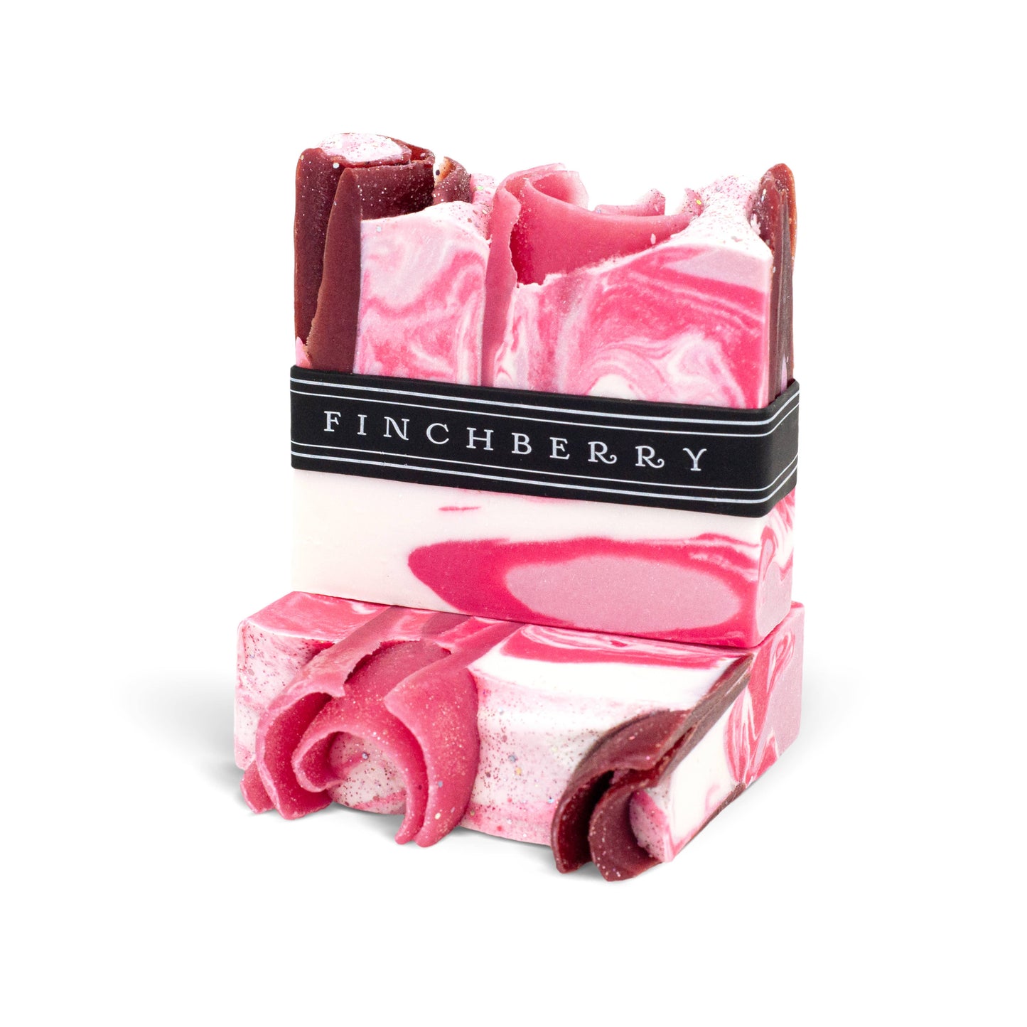 FinchBerry | Rosey Posey Soap (open stock with bands)