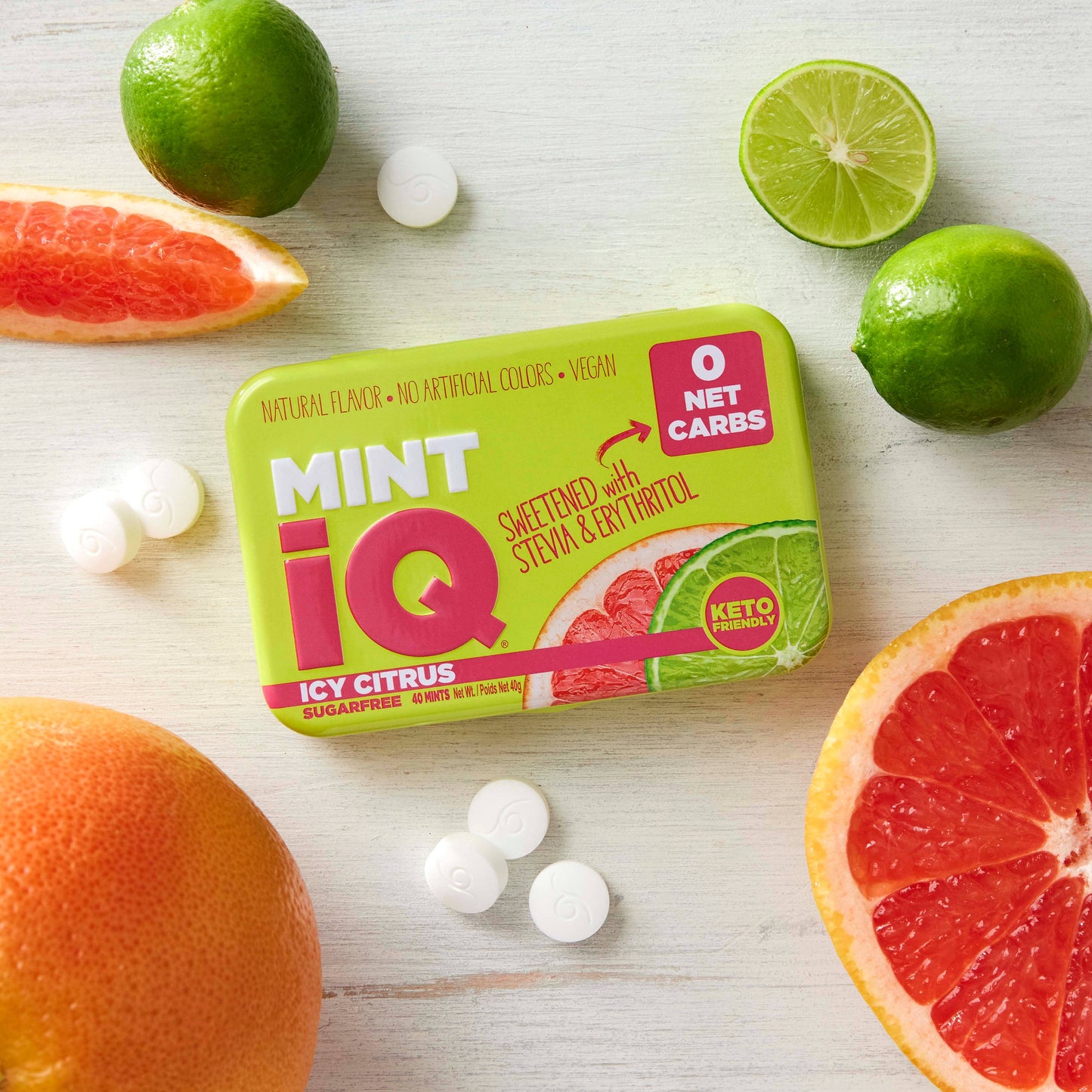 Big Sky Brands Inc. | Mint IQ  | Icy Citrus | 40ct