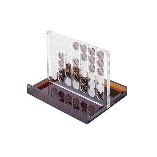 Sunnylife | Lucite 4 In A Row Limited Edition Whiskey Noir