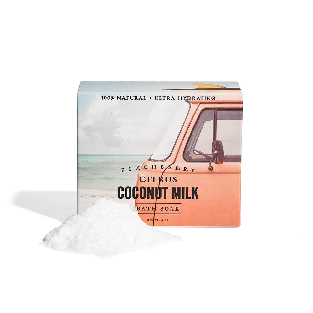 FinchBerry | Bath Soak | Citrus Coconut Milk
