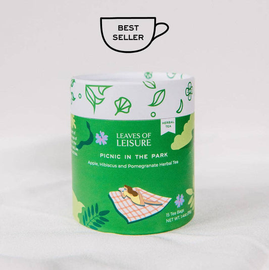 Leaves of Leisure | Picnic in the Park Herbal Tea: Canister (15 tea bags)