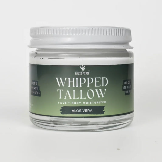 Haus of Sage | Whipped Tallow | Aloe Vera | 2 oz