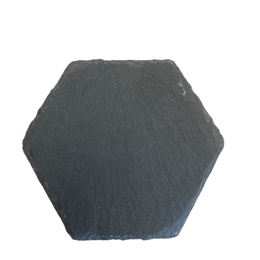 Blank | Slate Coasters | Hexagon